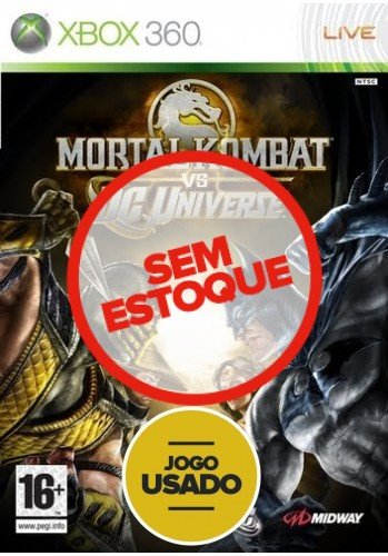 Mortal Kombat vs DC Universe - Xbox 360 (Usado)